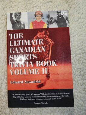 Edward Zawadzki The Ultimate Canadian Sports Trivia Book Volume II Paperback